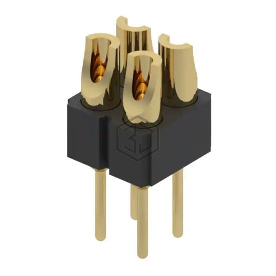 480-10-204-00-001000 - Mill-Max Manufacturing Corp. - Rectangular Connectors - Headers, Specialty Pin