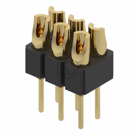 480-10-206-00-001000 - Mill-Max Manufacturing Corp. - Rectangular Connectors - Headers, Specialty Pin