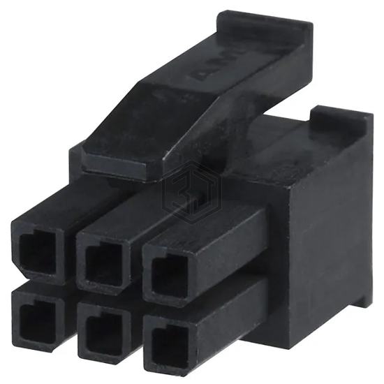 794617-6 - TE Connectivity AMP Connectors - Rectangular Connectors - Housings