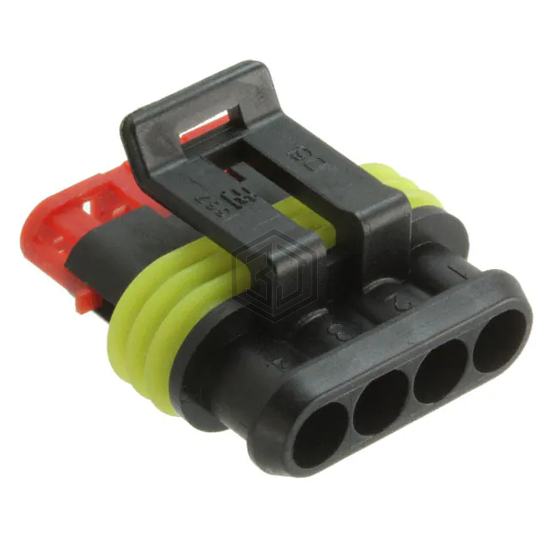 282088-1 - TE Connectivity AMP Connectors - Rectangular Connectors - Housings