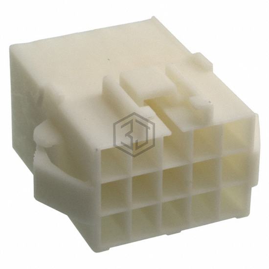 176300-1 - TE Connectivity AMP Connectors - Rectangular Connectors - Housings