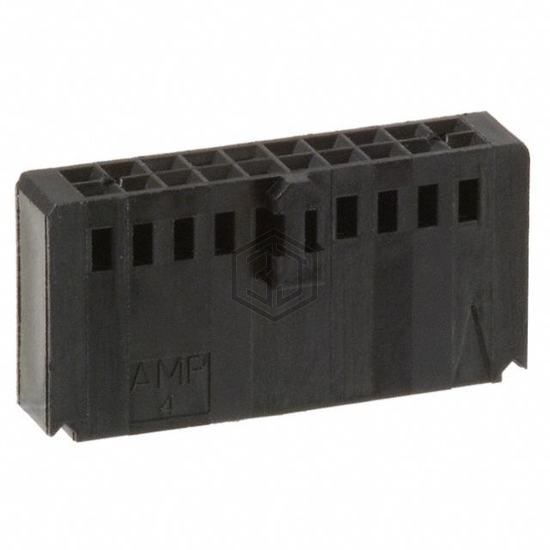 102387-4 - TE Connectivity AMP Connectors - Rectangular Connectors - Housings