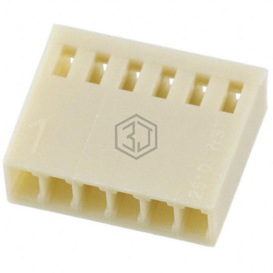 SWH25X-NULC-S06-UU-BA - Sullins Connector Solutions - Rectangular Connectors - Housings