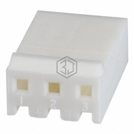 640250-3 - TE Connectivity AMP Connectors - Rectangular Connectors - Housings