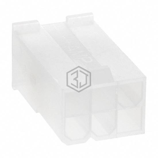 1586000-6 - TE Connectivity AMP Connectors - Rectangular Connectors - Housings