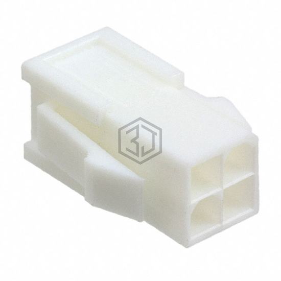 1586018-4 - TE Connectivity AMP Connectors - Rectangular Connectors - Housings