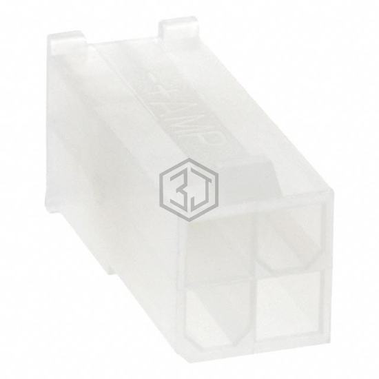 1586000-4 - TE Connectivity AMP Connectors - Rectangular Connectors - Housings