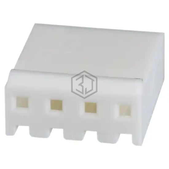 640250-4 - TE Connectivity AMP Connectors - Rectangular Connectors - Housings