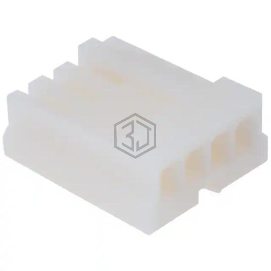 171822-4 - TE Connectivity AMP Connectors - Rectangular Connectors - Housings