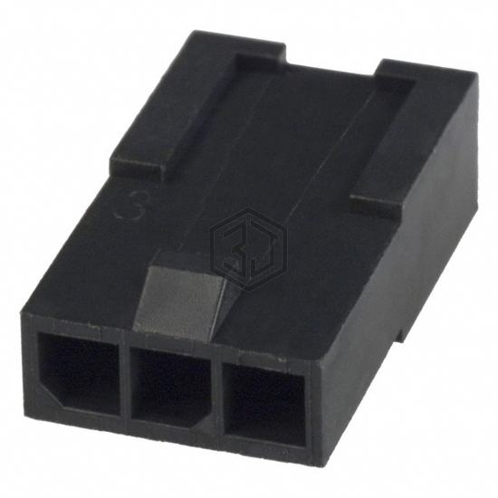 1445049-3 - TE Connectivity AMP Connectors - Rectangular Connectors - Housings