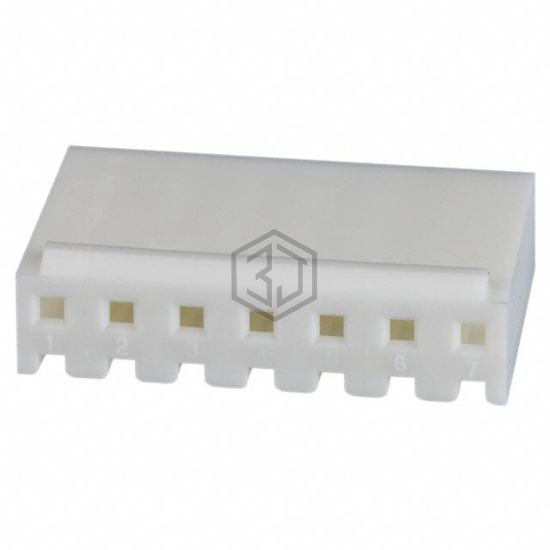640250-7 - TE Connectivity AMP Connectors - Rectangular Connectors - Housings