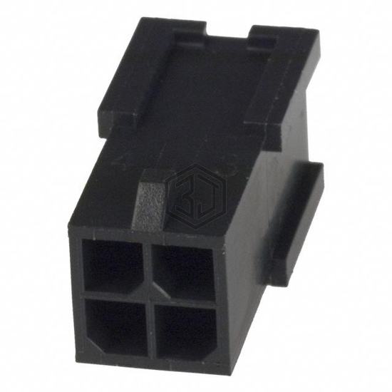 794616-4 - TE Connectivity AMP Connectors - Rectangular Connectors - Housings