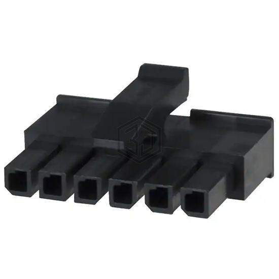1445022-6 - TE Connectivity AMP Connectors - Rectangular Connectors - Housings
