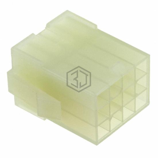 172333-1 - TE Connectivity AMP Connectors - Rectangular Connectors - Housings