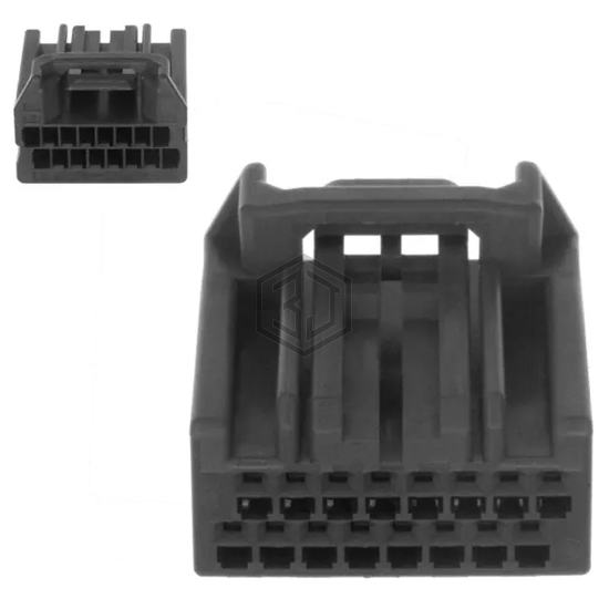 MX34016SF1 - JAE Electronics - Rectangular Connectors - Housings
