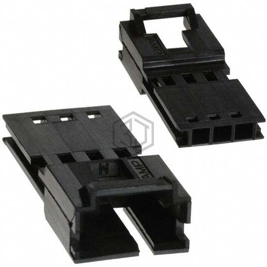 103653-2 - TE Connectivity AMP Connectors - Rectangular Connectors - Housings