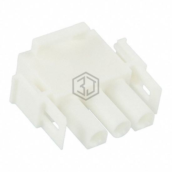 350766-4 - TE Connectivity AMP Connectors - Rectangular Connectors - Housings