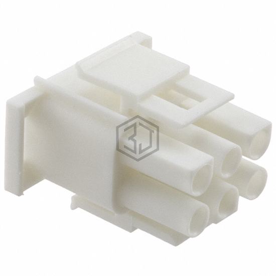 350715-4 - TE Connectivity AMP Connectors - Rectangular Connectors - Housings