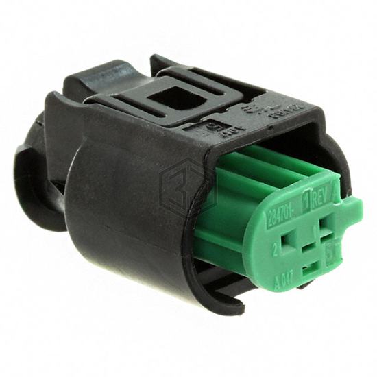 284703-1 - TE Connectivity AMP Connectors - Rectangular Connectors - Housings