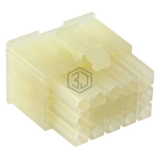 172342-1 - TE Connectivity AMP Connectors - Rectangular Connectors - Housings