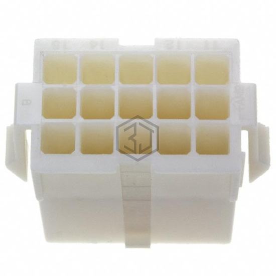172163-1 - TE Connectivity AMP Connectors - Rectangular Connectors - Housings