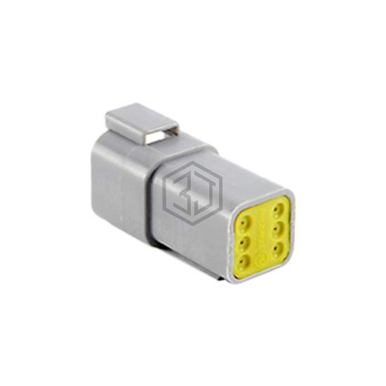 AT04-6P-RD01 - Amphenol Sine Systems Corp - Rectangular Connectors - Housings