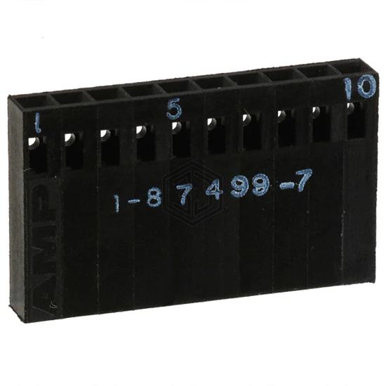 1-87499-7 - TE Connectivity AMP Connectors - Rectangular Connectors - Housings