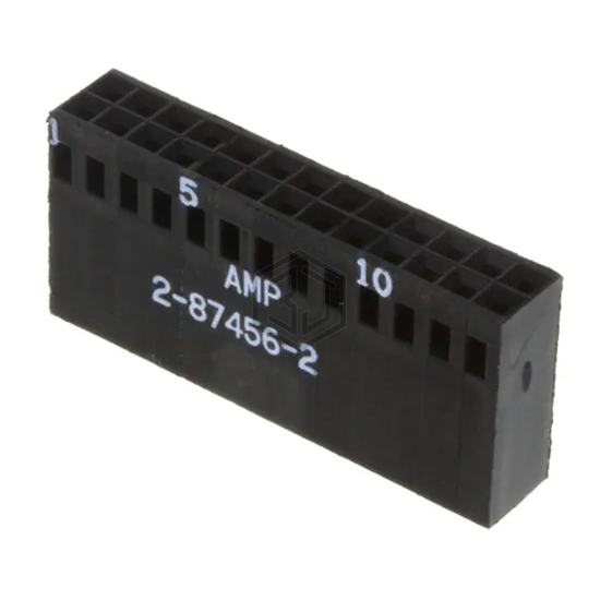 2-87456-2 - TE Connectivity AMP Connectors - Rectangular Connectors - Housings