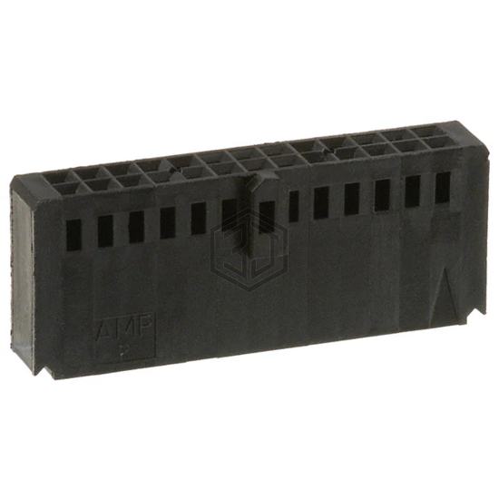 102387-6 - TE Connectivity AMP Connectors - Rectangular Connectors - Housings