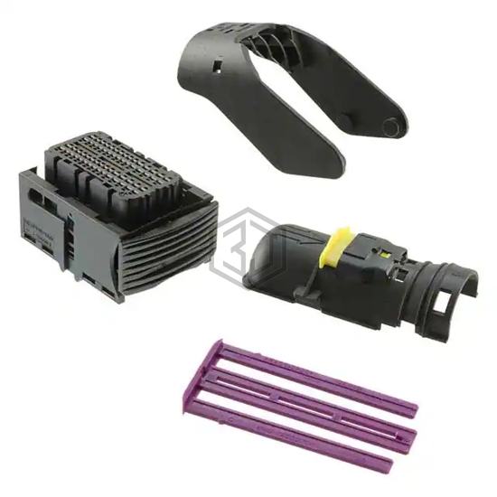 284742-1 - TE Connectivity AMP Connectors - Rectangular Connectors - Housings