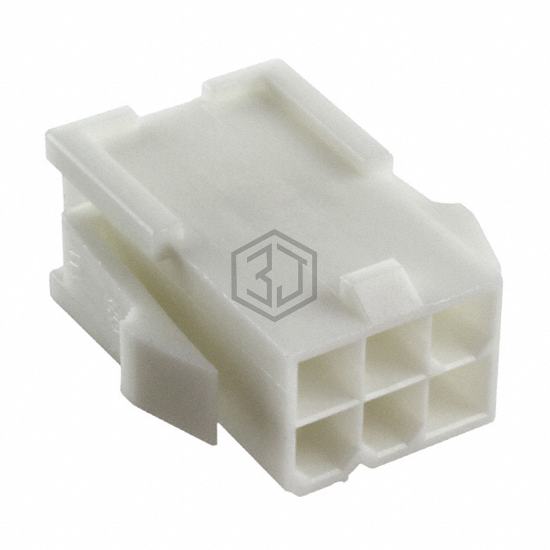 1586018-6 - TE Connectivity AMP Connectors - Rectangular Connectors - Housings