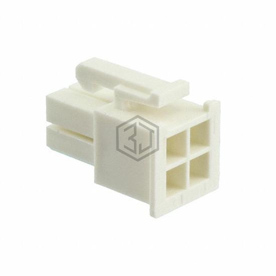 1969603-4 - TE Connectivity AMP Connectors - Rectangular Connectors - Housings