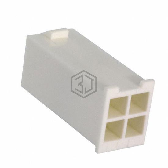 1586862-4 - TE Connectivity AMP Connectors - Rectangular Connectors - Housings