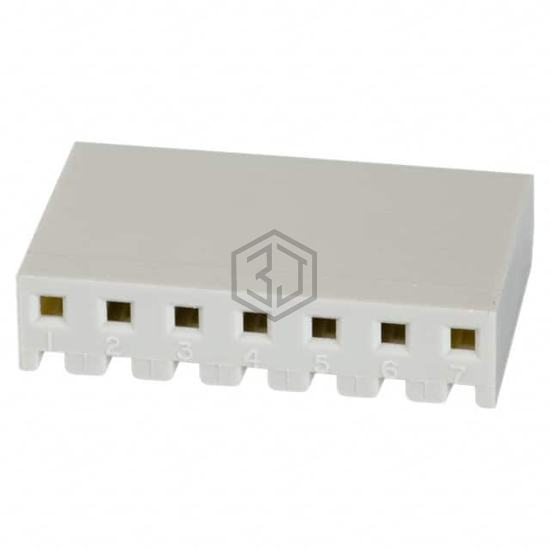 640251-7 - TE Connectivity AMP Connectors - Rectangular Connectors - Housings