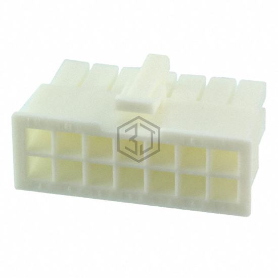 1-1586019-4 - TE Connectivity AMP Connectors - Rectangular Connectors - Housings
