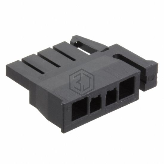 2008570-4 - TE Connectivity AMP Connectors - Rectangular Connectors - Housings