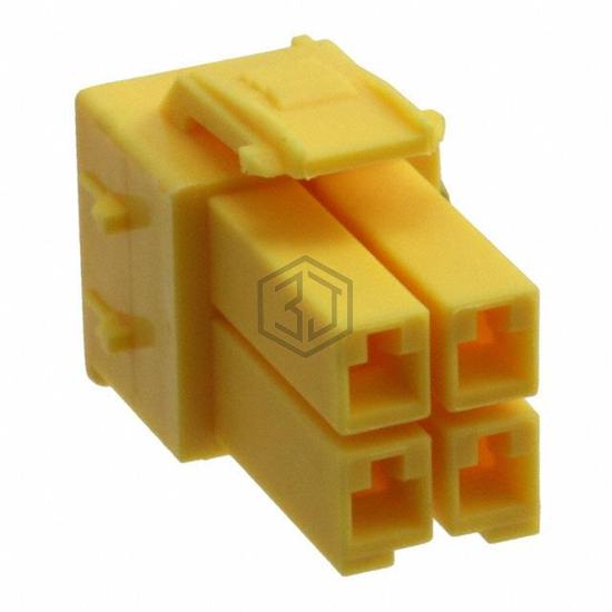 177900-4 - TE Connectivity AMP Connectors - Rectangular Connectors - Housings
