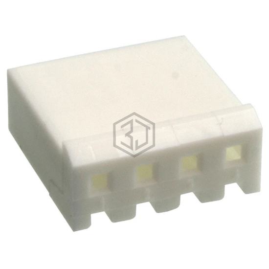 647401-4 - TE Connectivity AMP Connectors - Rectangular Connectors - Housings