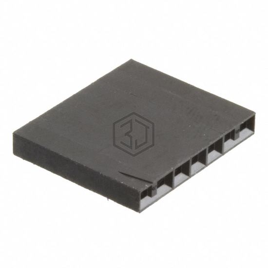 104503-6 - TE Connectivity AMP Connectors - Rectangular Connectors - Housings