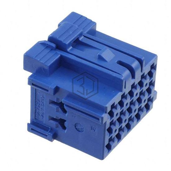 1-967623-4 - TE Connectivity AMP Connectors - Rectangular Connectors - Housings