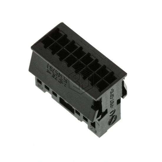 1534579-1 - TE Connectivity AMP Connectors - Rectangular Connectors - Housings