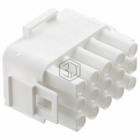 350736-4 - TE Connectivity AMP Connectors - Rectangular Connectors - Housings