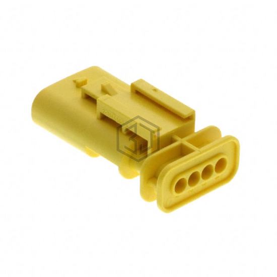 2-1564559-4 - TE Connectivity AMP Connectors - Rectangular Connectors - Housings
