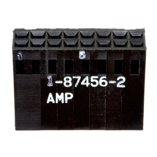 1-87456-2 - TE Connectivity AMP Connectors - Rectangular Connectors - Housings