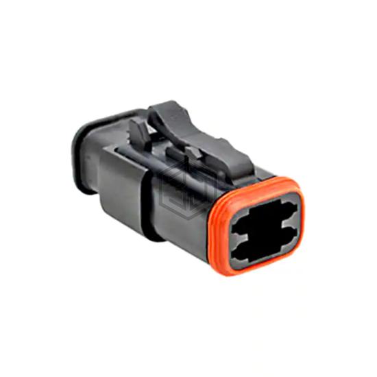 AT06-4S-SR01BLK - Amphenol Sine Systems Corp - Rectangular Connectors - Housings