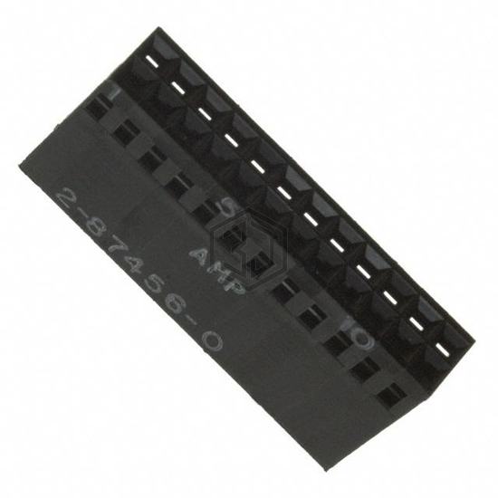 2-87456-0 - TE Connectivity AMP Connectors - Rectangular Connectors - Housings