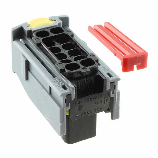284848-1 - TE Connectivity AMP Connectors - Rectangular Connectors - Housings