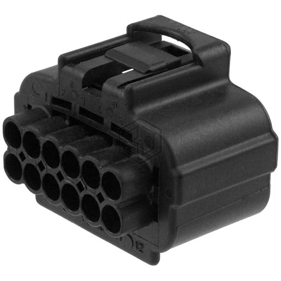 184115-1 - TE Connectivity AMP Connectors - Rectangular Connectors - Housings