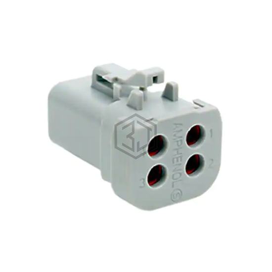 ATP06-4S-EC01 - Amphenol Sine Systems Corp - Rectangular Connectors - Housings