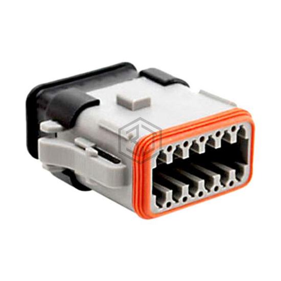 AT06-12SA-SRGRY - Amphenol Sine Systems Corp - Rectangular Connectors - Housings